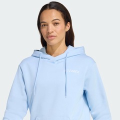 Blusão de Moletom Capuz adidas Terrex Multi Small Logo - Feminino - Foto 5