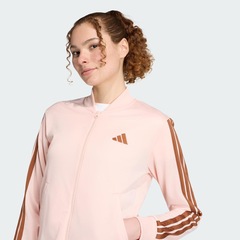 Agasalho adidas Essentials 3-Stripes - Feminino - Foto 5
