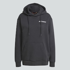 Blusão de Moletom Capuz adidas Terrex Multi Small Logo - Feminino - Foto 3