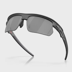 Óculos de Sol Unissex Oakley BiSphaera Steel Prizm Black - Foto 2