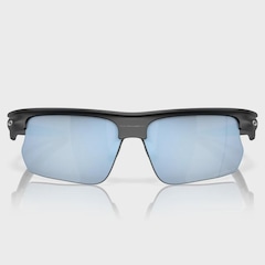Óculos de Sol Unissex Oakley BiSphaera Matte Black Prizm Deep Water Polarized - Foto 3