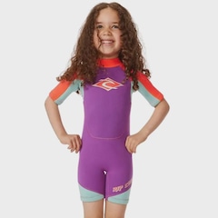 Short John Rip Curl Omega Back Zip 1.5mm - Infantil - Foto 1