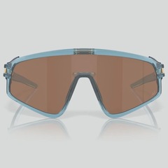 Óculos de Sol Unissex Oakley Latch Panel Trans Stonewash Prizm Tungsten - Foto 3