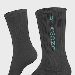 Meia Diamond Hobbs Crew - Unissex - Foto 3