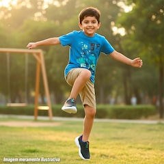 Tênis Fila Funny Slip On - Infantil - Foto 6