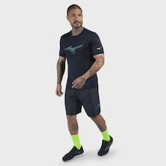 Bermuda Mizuno Run Bird - Masculina - Foto 2