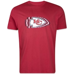 Camiseta New Era Kansas City Chiefs All Core World Logo - Masculina - Foto 1