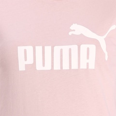 Camiseta Puma Essentials Logo Tee Algodão - Feminina - Foto 3