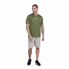 Camiseta adidas Treino Básica - Masculina - Foto 4