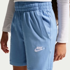 Bermuda Infantil Nike Club Knit 6IN - Foto 3