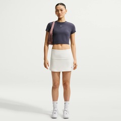 Camiseta Nike Sportswear Chill Knit Cropped - Feminina - Foto 4