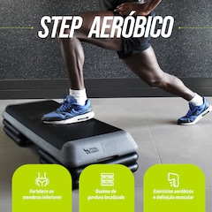 Step Pista e Campo Ginástica Profissional Altura ajustável - Foto 6
