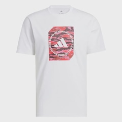 Camiseta adidas Camo Shape Graphic - Masculina - Foto 1