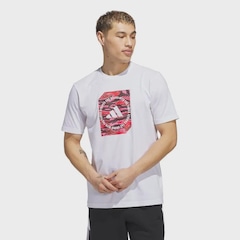 Camiseta adidas Camo Shape Graphic - Masculina - Foto 2