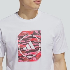 Camiseta adidas Camo Shape Graphic - Masculina - Foto 6