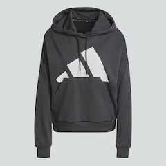 Blusão de Moletom Capuz adidas Essentials Big Logo French Terry Loose - Feminino - Foto 3