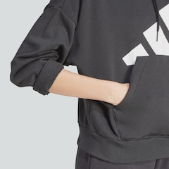 Blusão de Moletom Capuz adidas Essentials Big Logo French Terry Loose - Feminino - Foto 7