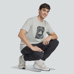 Camiseta adidas Camo Shape Graphic - Masculina - Foto 5