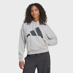 Blusão de Moletom Capuz adidas Essentials Big Logo French Terry Loose - Feminino - Foto 2
