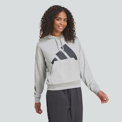 Blusão de Moletom Capuz adidas Essentials Big Logo French Terry Loose - Feminino - Foto 5