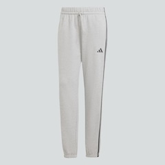Calça adidas Essentials French Terry Cuffed 3 Listras - Feminina - Foto 3