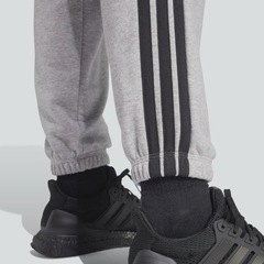 Calça adidas Essentials French Terry Cuffed 3 Listras - Feminina - Foto 7