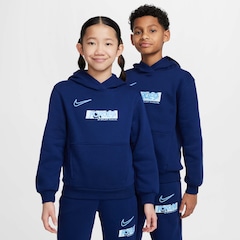 Blusão Nike Erling Haaland Club Fleece - Infantil - Foto 1
