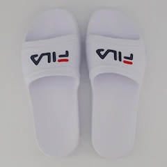 Chinelo Fila Sleek Slide e Marinho - Feminino - Foto 1