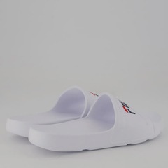 Chinelo Fila Sleek Slide e Marinho - Feminino - Foto 4