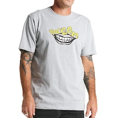 Camiseta Volcom Evil Grin - Masculina - Foto 1