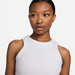 Camiseta Regata Nike Dri-FIT One Cropped - Feminina - Foto 3