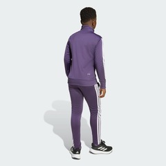 Agasalho adidas J 3s Tiberio Ts - Infantil - Foto 4