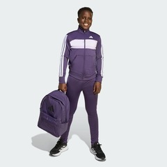 Agasalho adidas J 3s Tiberio Ts - Infantil - Foto 5