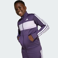 Agasalho adidas J 3s Tiberio Ts - Infantil - Foto 6