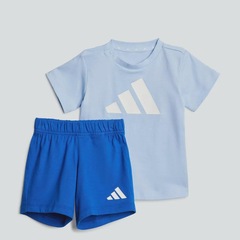 Conjunto adidas I Bl Tset 160 - Infantil - Foto 2