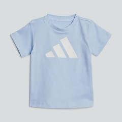 Conjunto adidas I Bl Tset 160 - Infantil - Foto 4