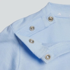 Conjunto adidas I Bl Tset 160 - Infantil - Foto 9