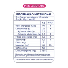 Bt 400 Dobro Nitrato Gel Com Lcitrulinilarginina Sabor Pink Lemonade 10 Unidades 30g - Foto 3