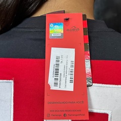 Camisa do Flamengo Braziline Baby Look Retrô Tri Carioca - Feminina - Foto 5