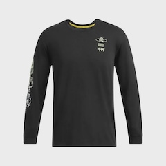 Camiseta Manga Longa Under Armour Curry Verbiage Basquete - Masculina - Foto 3