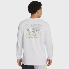 Camiseta Manga Longa Under Armour Curry Verbiage Basquete - Masculina - Foto 3