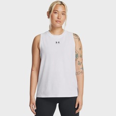 Camiseta Regata Under Armour Campus Muscle - Feminina - Foto 1