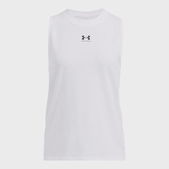 Camiseta Regata Under Armour Campus Muscle - Feminina - Foto 3