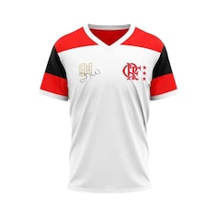 Camiseta Braziline Flamengo Zico Retro - Infantil - Foto 1