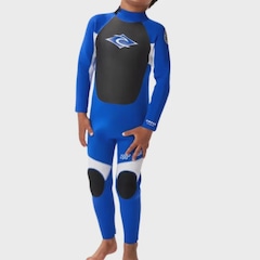 Long John Rip Curl Omega 3/2mm Back Zip Back Zip - Infantil - Foto 1