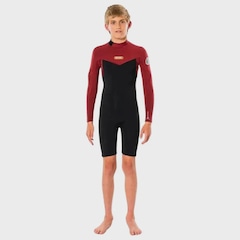 Short John Rip Curl Dawn Patrol 2mm - Infantil - Foto 1