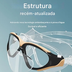 Máscara de Natação Gold Sports Vulcan Confort 11.0 High Definition - Adulto - Foto 5
