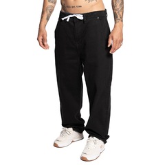 Calça DC Shoes Worker Oversize Black Twill SM25 - Masculina - Foto 4
