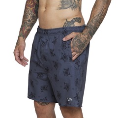 Bermuda RVCA Benj Yogger 17" SM25 - Masculina - Foto 3