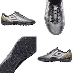 Kit Chuteira Society Umbro Heatmap + Meião - Adulto - Foto 8